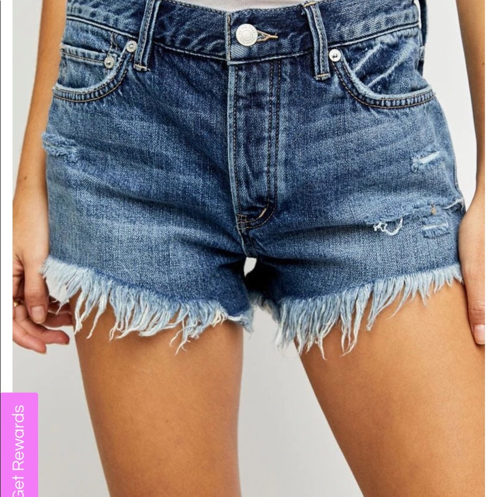 Free People size 28. Distressed Denim Cut-Offs